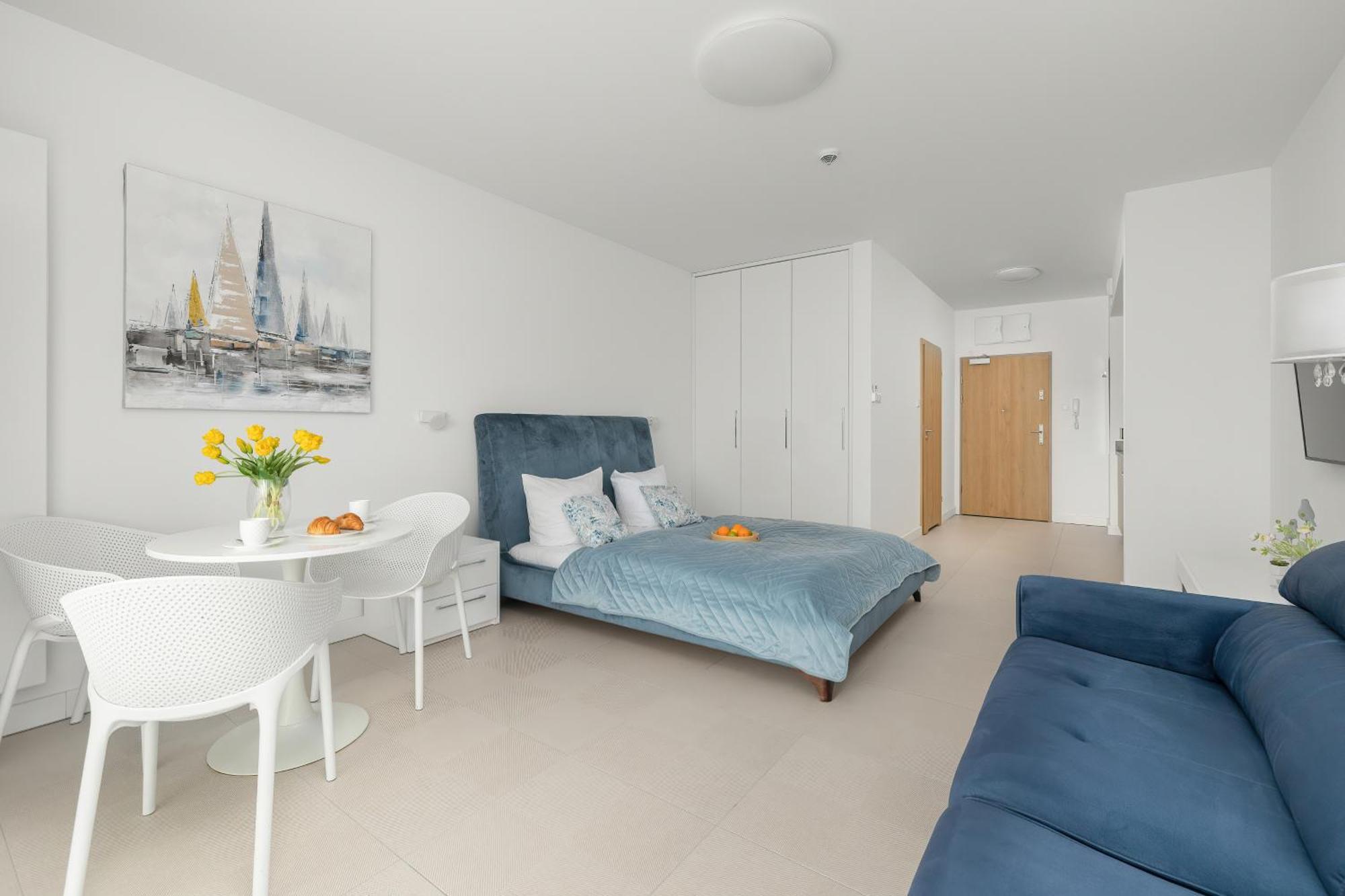 Aquamarina Prima Studio By The Beach By Noclegi Renters 米兹多洛杰 外观 照片