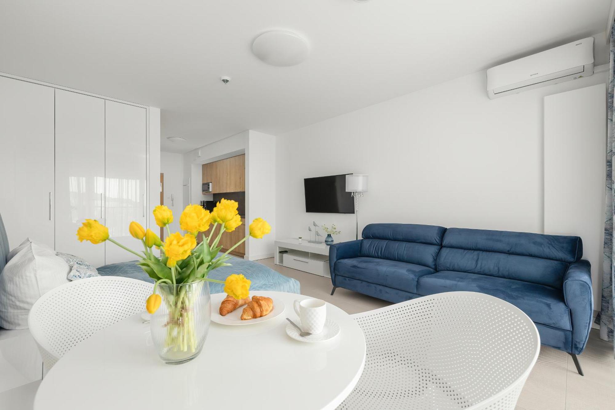 Aquamarina Prima Studio By The Beach By Noclegi Renters 米兹多洛杰 外观 照片