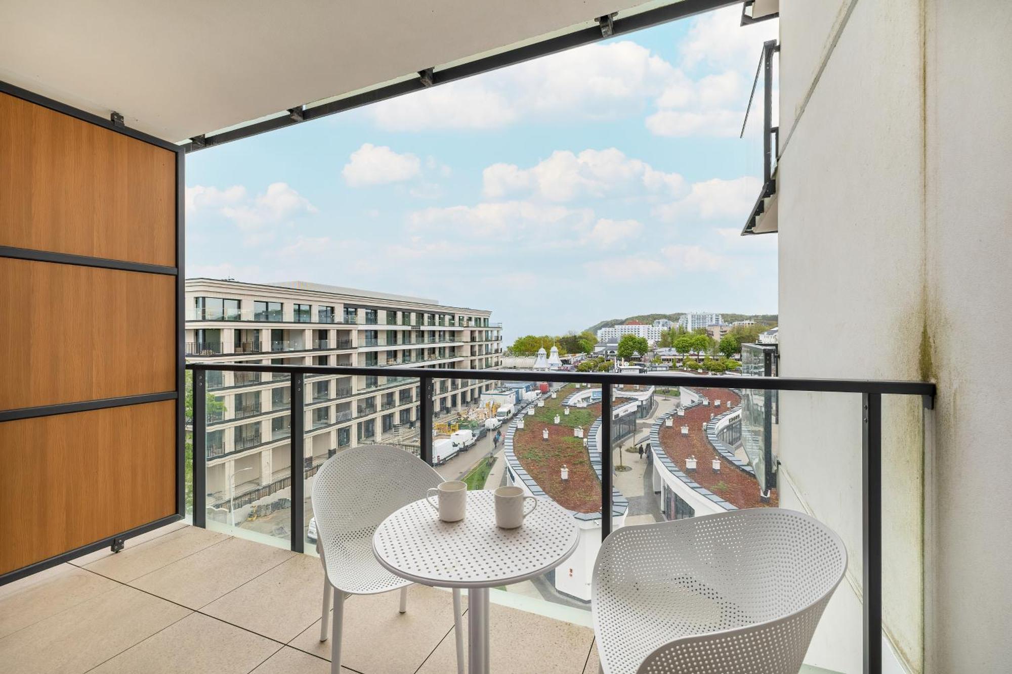 Aquamarina Prima Studio By The Beach By Noclegi Renters 米兹多洛杰 外观 照片