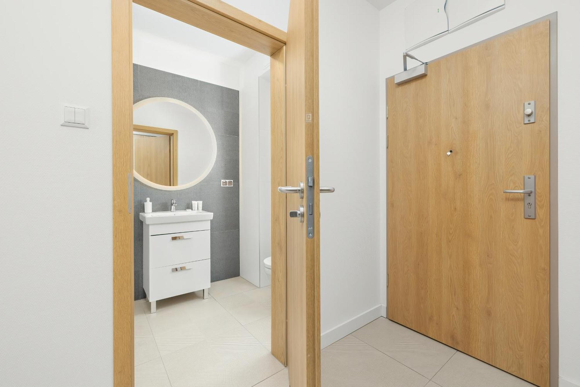 Aquamarina Prima Studio By The Beach By Noclegi Renters 米兹多洛杰 外观 照片